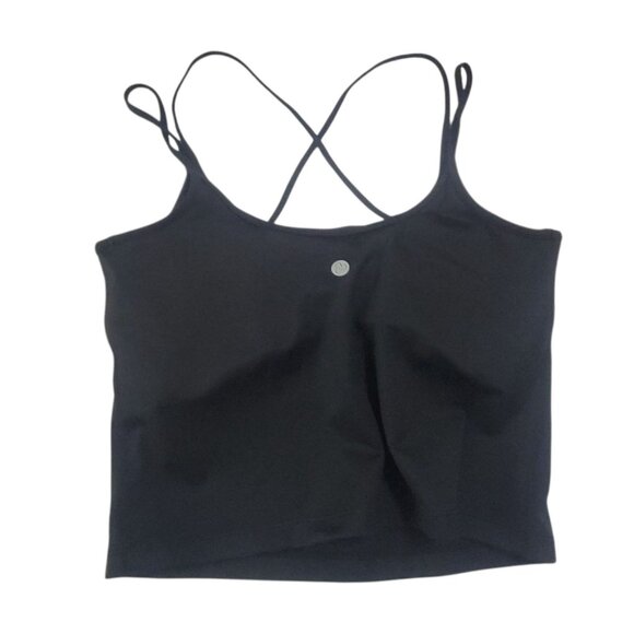 Zella Black Crisscross Back Workout Tank Top - Recycled Polyester - Womens Small - Picture 10 of 10